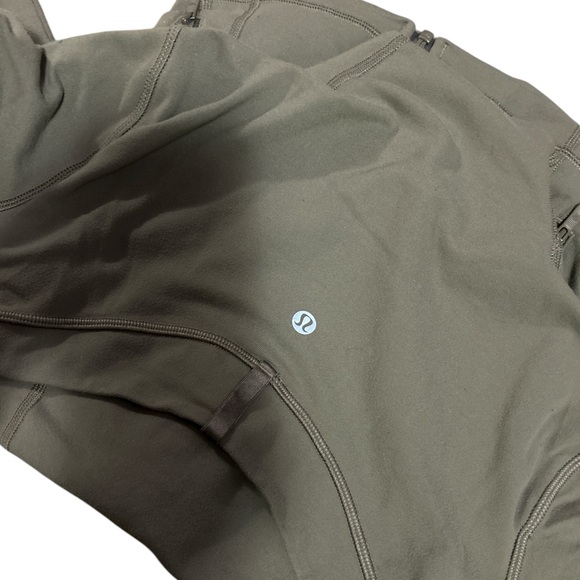 Lululemon Sage Green Zip-Up Hoodie - Picture 1 of 3